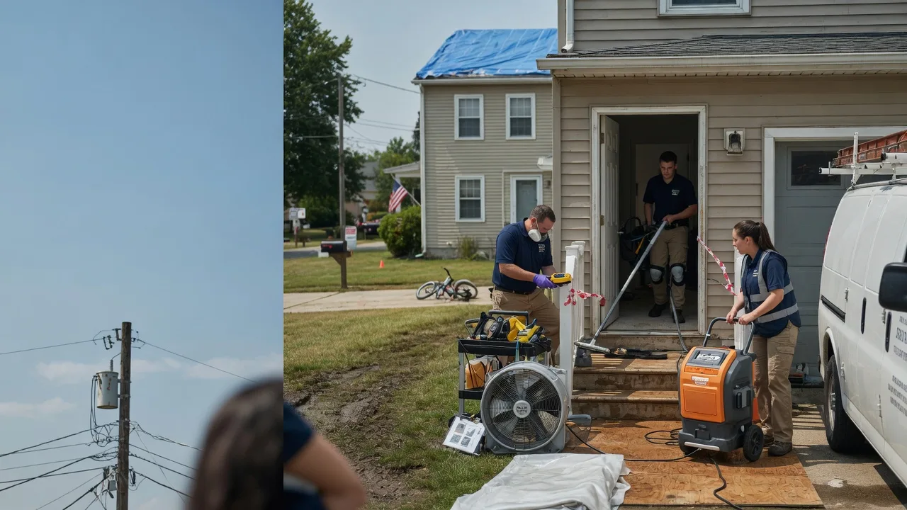 Water Damage Repair in Brutus, MI near me